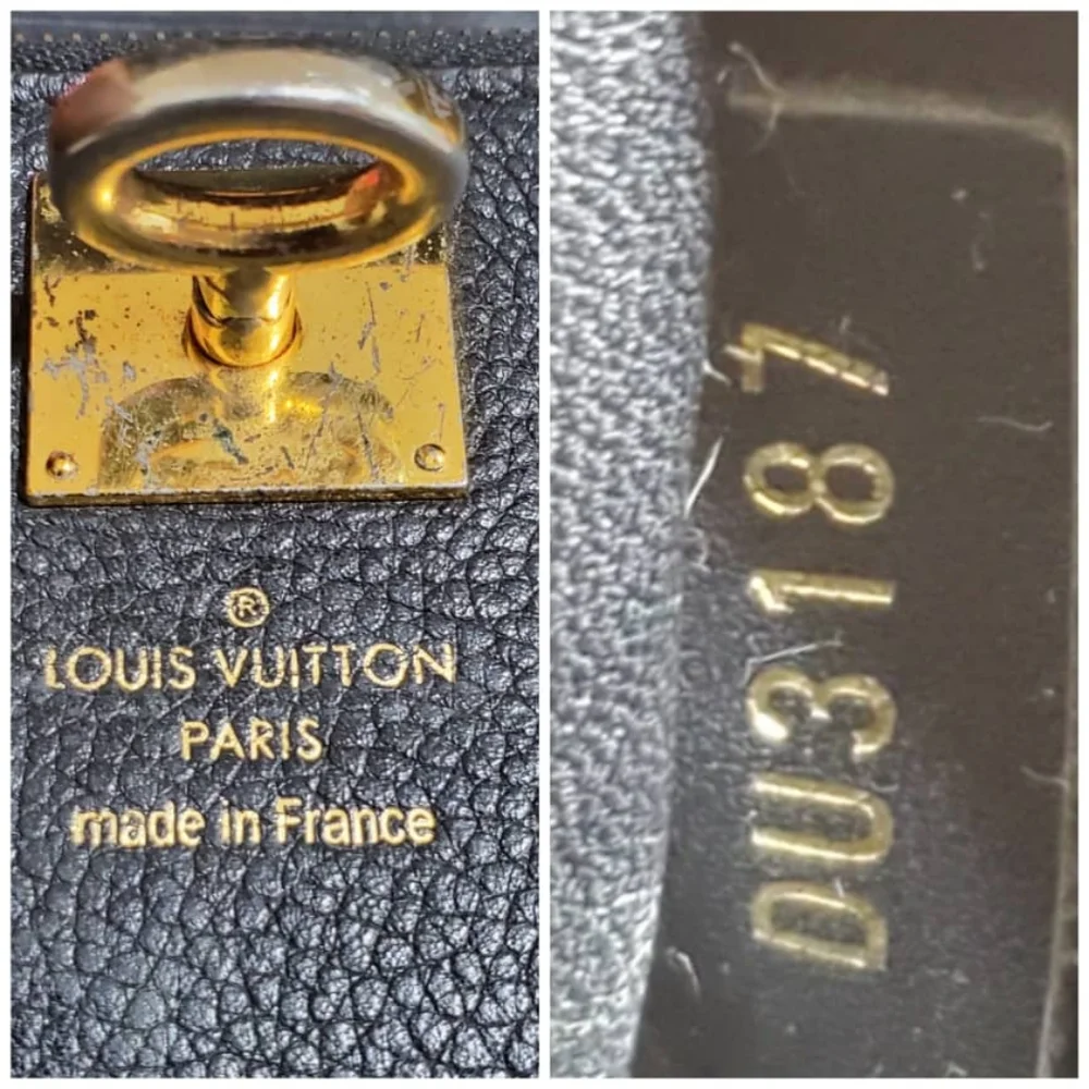 Authentic Louis Vuitton City Steamer One Handle Bag Leather